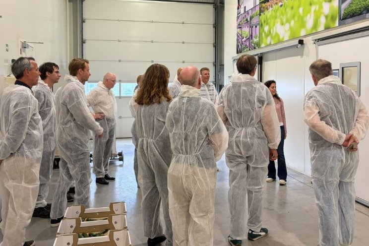 Partners van Fieldlab Vertical Farming bijeen