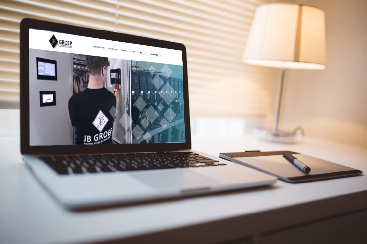 Nieuwe website JB Groep Nieuwe website JB Groep
