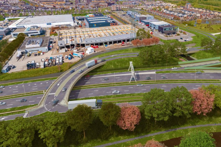 Fly-over Wippolderlaan vanaf oktober open