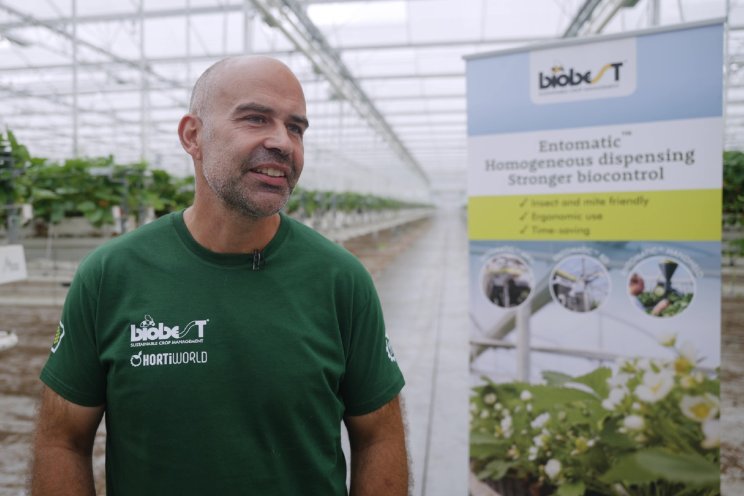 Biobest viert 100ste Entomatic met Fresa