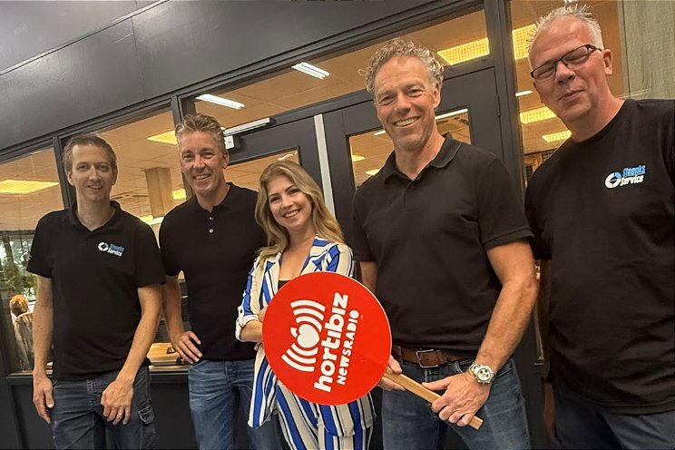 Opname reportage podcast bij Steenks Service
