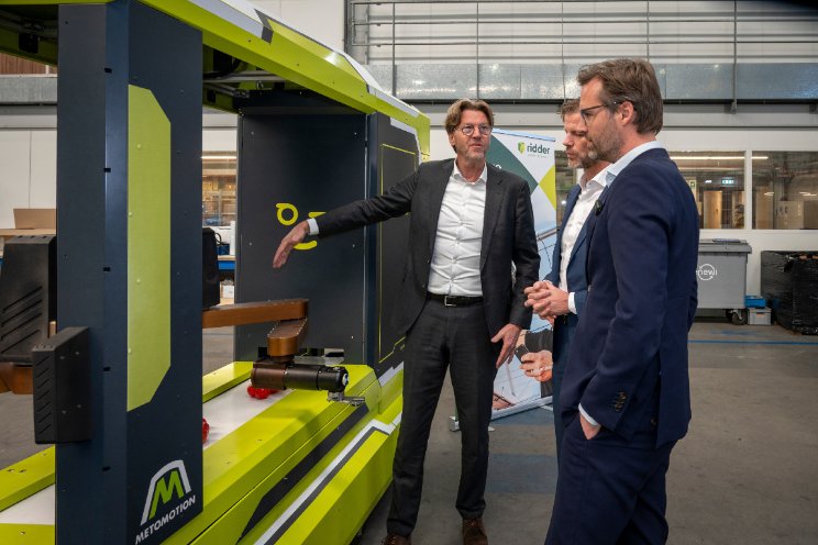 Minister bezoekt Ridder