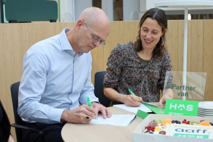 Partnerschap tussen aaff en HAS green academy