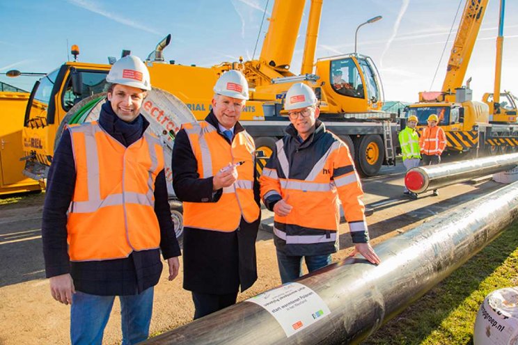 Aanleg warmtenet Polanen van start gegaan