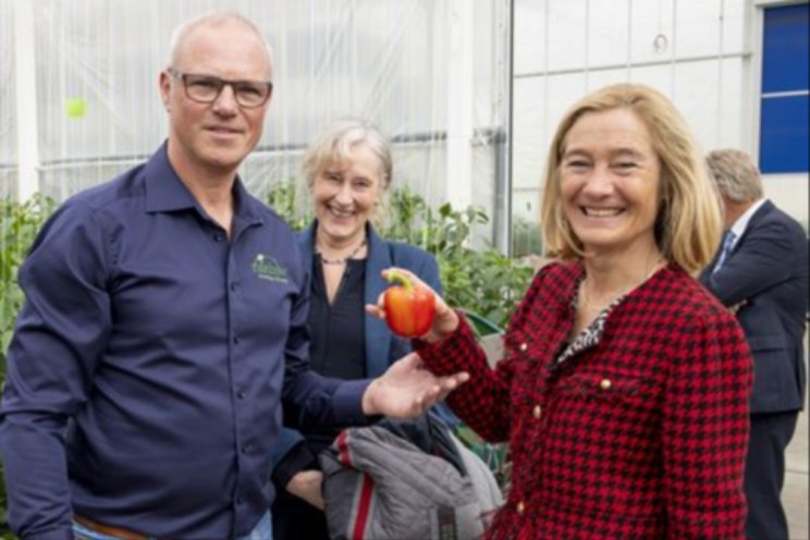 Minister Adriaansens bezoekt Agriport A7 Minister Adriaansens bezoekt Agriport A7