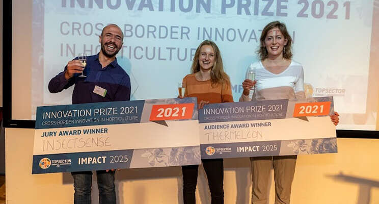 InsectSense wint Topsector T&U Innovation Prize