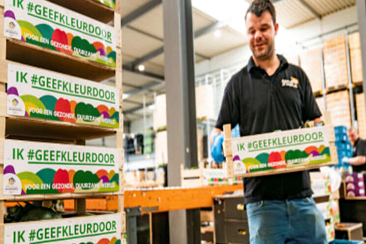 Kratje vol kleur voor duizenden Nederlanders Kratje vol kleur voor duizenden Nederlanders