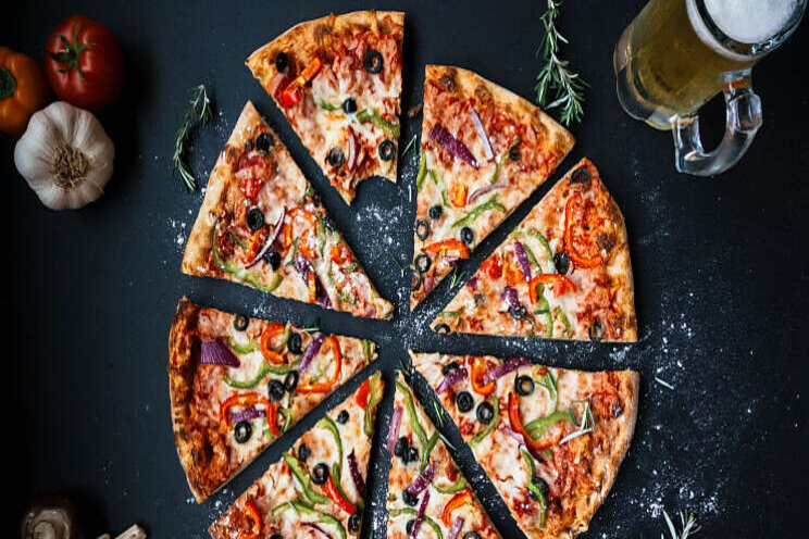 Pizza uit de muur Pizza uit de muur