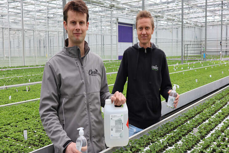 'Andere desinfectieregels hebben impact tuinbouw' 'Andere desinfectieregels hebben impact tuinbouw'