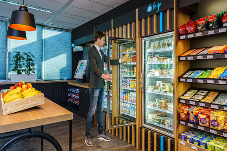 Eerste onbemande shops AH op kantoorlocaties Eerste onbemande shops AH op kantoorlocaties