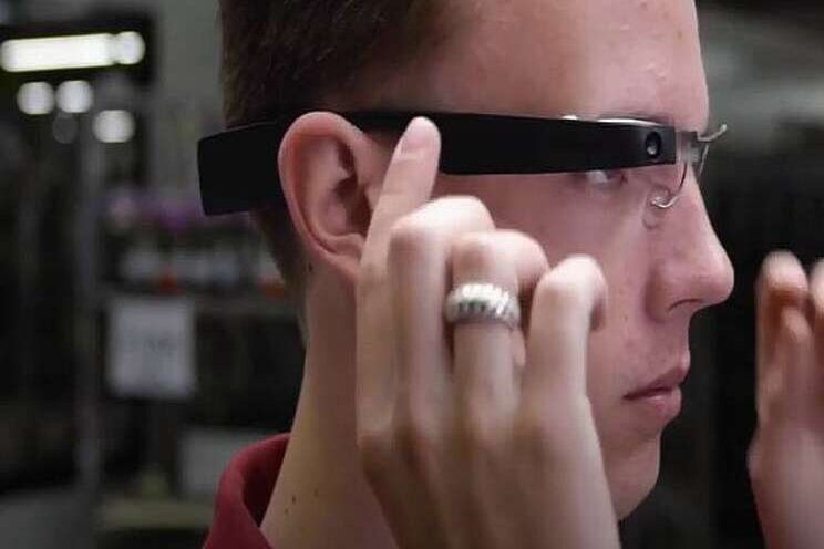 Orderpicken met smartglass Orderpicken met smartglass