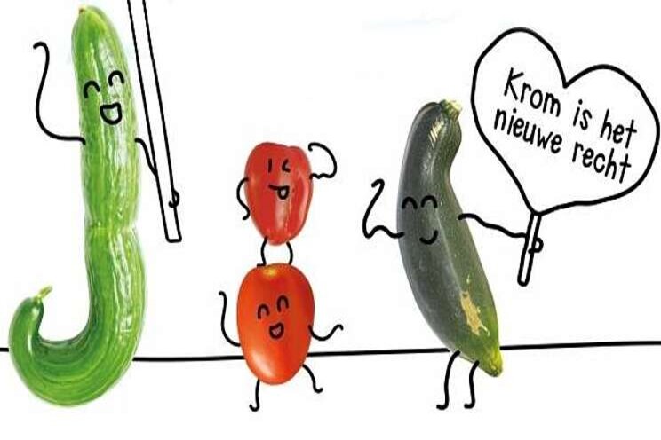 Kromme groenten in schoolfruitprogramma Kromme groenten in schoolfruitprogramma