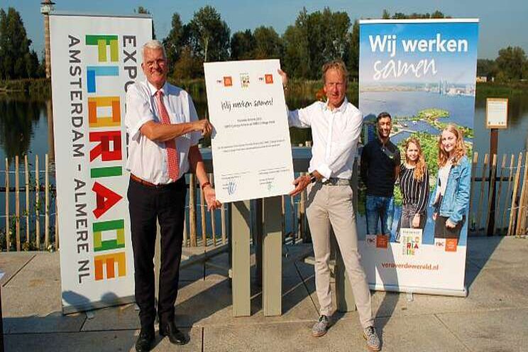 Studenten Almere enthousiast over leren bij Floriade Studenten Almere enthousiast over leren bij Floriade