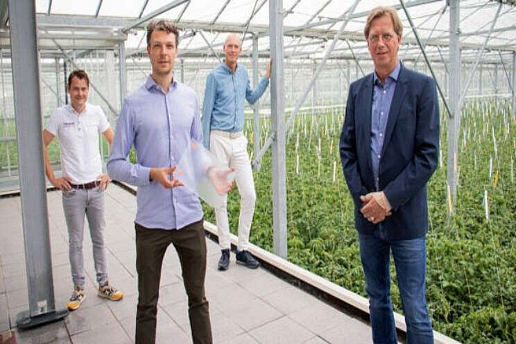 Physee test coating bij Koppert Cress Physee test coating bij Koppert Cress