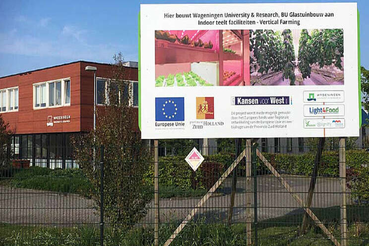 Fieldlab Vertical Farming gestart Fieldlab Vertical Farming gestart