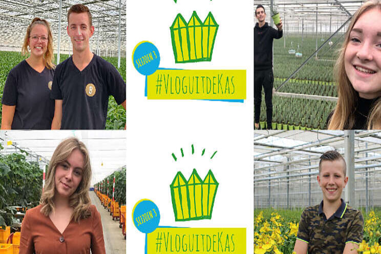 Nieuwe 'Vlogs uit de Kas' weer online vanaf 16 juli Nieuwe 'Vlogs uit de Kas' weer online vanaf 16 juli