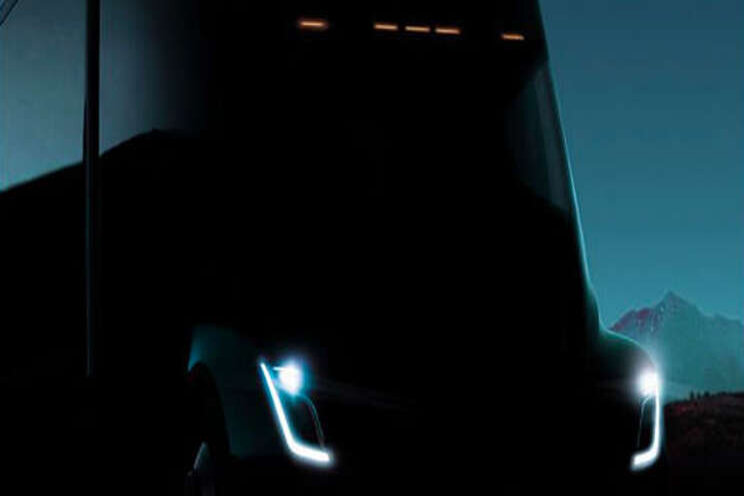 'Truck Tesla in massaproductie' 'Truck Tesla in massaproductie'