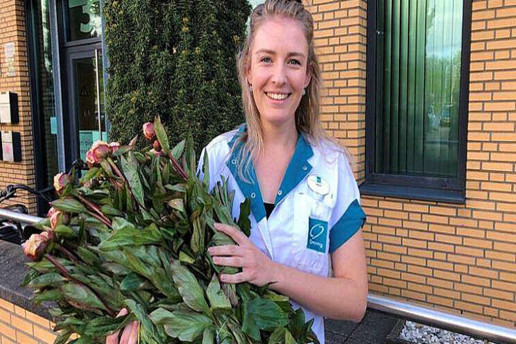 Incotec zet medewerkers thuiszorg in de bloemetjes Incotec zet medewerkers thuiszorg in de bloemetjes