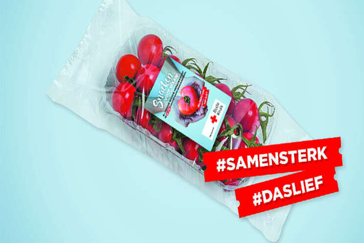 TNI steunt het Rode Kruis met tomatenactie TNI steunt het Rode Kruis met tomatenactie
