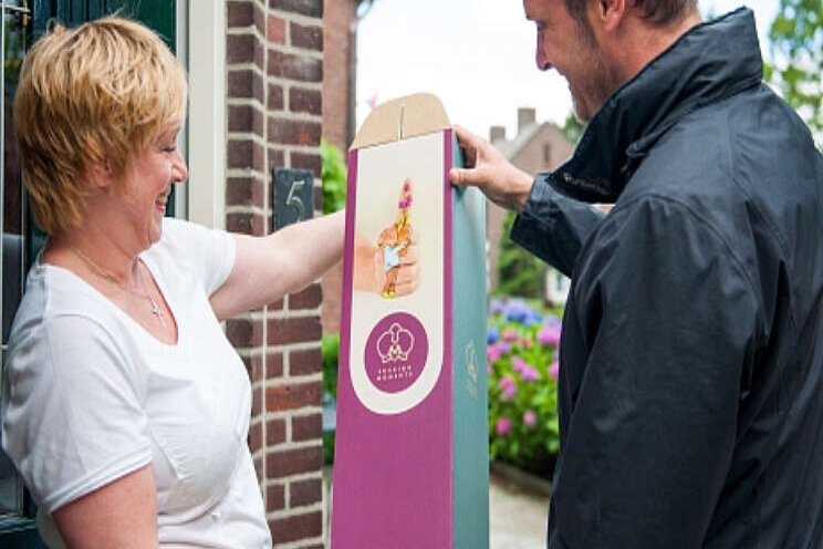 Imagro steunt telers en zorg met zOrgchidee Estafette Imagro steunt telers en zorg met zOrgchidee Estafette