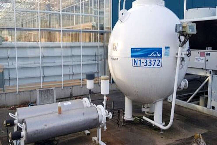 Demonstratieproef verminderen CO2-dosering Demonstratieproef verminderen CO2-dosering