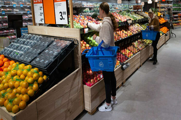 Meer groente verkocht in supermarkt Meer groente verkocht in supermarkt