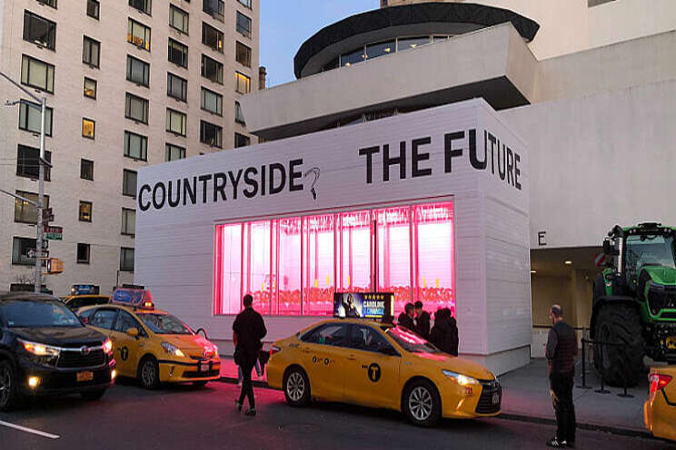 Westlandse tomaten op Fifth Avenue in New York Westlandse tomaten op Fifth Avenue in New York