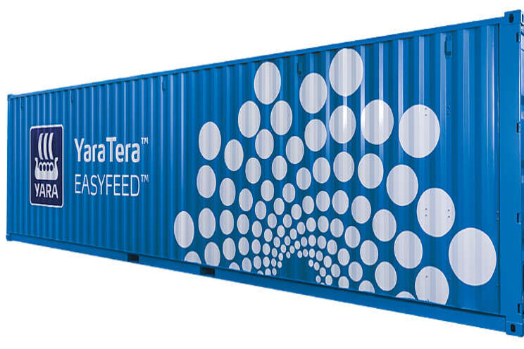 Yara presenteert mobiele doseer- en opslagunit Yara presenteert mobiele doseer- en opslagunit
