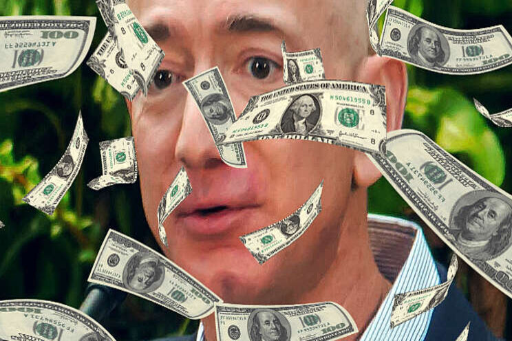 Jeff Bezos verdient bijna $1 miljard per minuut! Jeff Bezos verdient bijna $1 miljard per minuut!