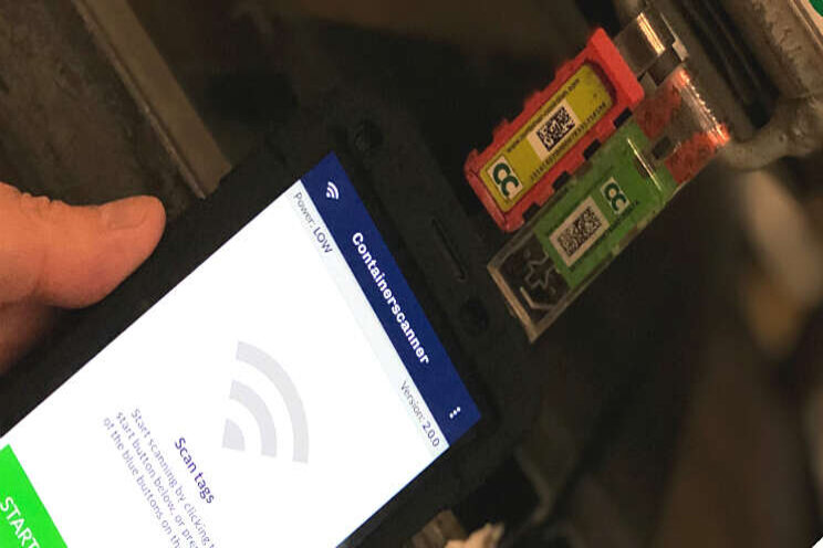 Flora IOT introduceert containerscanner Flora IOT introduceert containerscanner